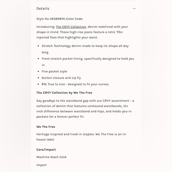 Free People CRVY Robyn High-Rise Flare Jeans - Picture 9 of 10